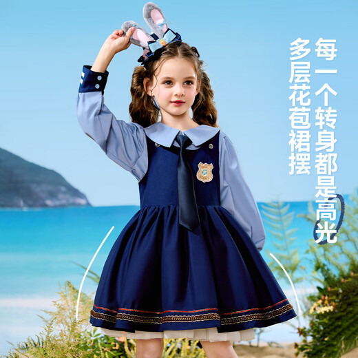 ASK JUNIOR Children's Skirt Set 2025 Autumn Girls Lolita Princess Skirt Shirt + Dress Two Pieces