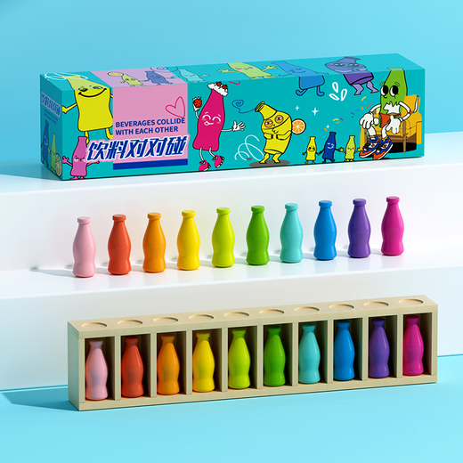 La diversión de los niños sangetian adivinando pares de botellas y tocando la lógica de la memoria de los niños pensamiento razonamiento del juego de mesa juguetes de inteligencia pares de bebidas de madera y tocando + cambio de cara cubo (taza del cielo y tierra)