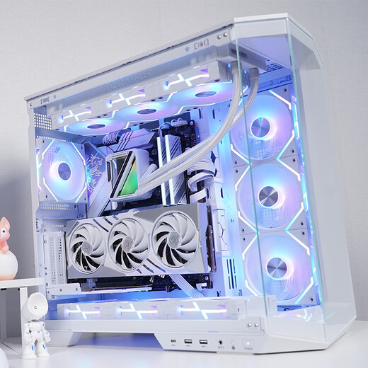 微星（msi）鱼缸海景房电脑主机R9 9950X3D/9900X3D台式机5080/5070Ti显卡游戏渲染DIY组装机无畏契约三角洲整 16GBx2根 配置八 9950X3D丨5080丨超神超龙