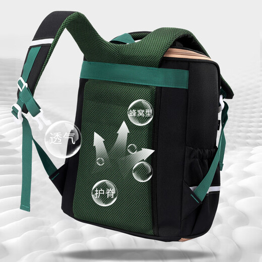 Xiao Jiejiang a choisi le sac d'école de perte de poids allemand pour les élèves du primaire des élèves de première année, 2, 3 à 6 ans, les filles de la 6e année pour réduire le fardeau et protéger la colonne vertébrale et le sac à dos pour enfants. Petit sac à crayon noir + neutre + crayon d'astronaute [adapté aux classes 1-3]