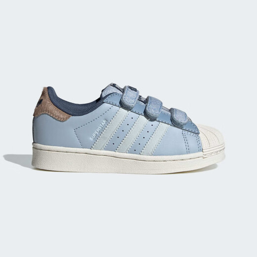 阿迪达斯 （adidas）童鞋 2025新款小童运动鞋魔术贴复古潮流时尚轻便休闲鞋板鞋 IH3291 28
