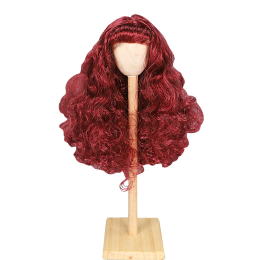 Debisheng wig 3-point girl wig bjd silicone wig DF dream fairy tale brain-opening version exclusive wig cover A10_1049 rolls and middle points suitable for 3-point girl