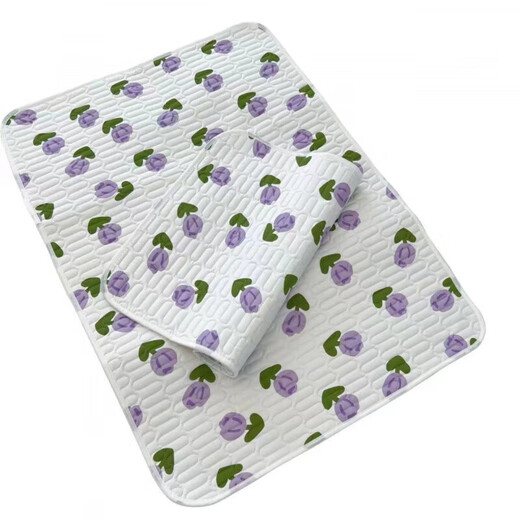 El separador de orina de Bangbaoshi, el bebé, puede lavar el agua y lavable súper grande cama para bebés, algodón, algodón sin algodón, algodón para niños, dibujos animados [anti-slip cómodos lavables] 100*150 cm