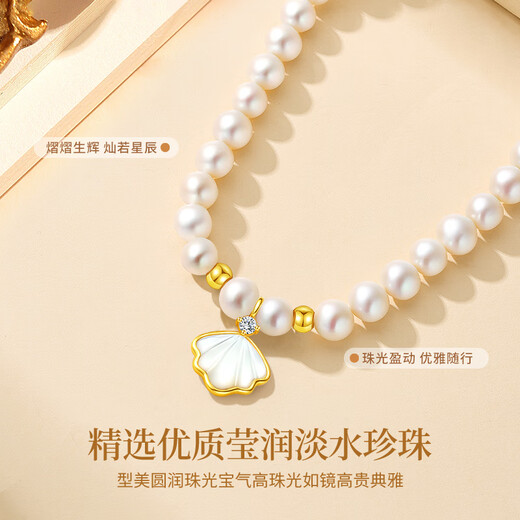 Lianqing Yibeizi Freshwater Pearl Necklace for Women Young Model 2025 New Girl Birthday Gift for Girlfriend and Wife