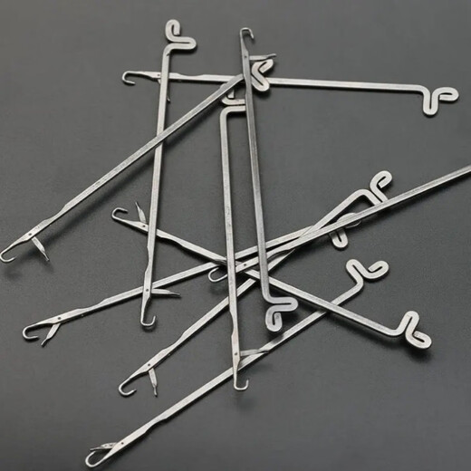 Handmade beading needle threading beads Wenwan tee crochet beading knitting tool DIY threading pearl steel wire lead 1 tongue crochet hook, threading tee artifact