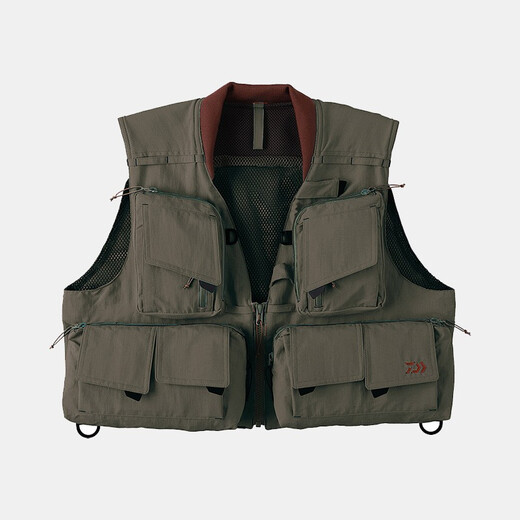 DAIWA DAIWA DV-3222 fishing vest breathable waterproof stream fishing vest brown L