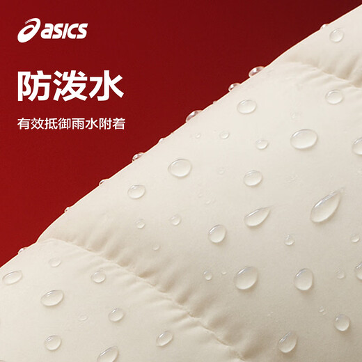 ASICS/ASICS Children's Wear 25 Years Winter Loose Short Puff Down Jacket for Large Children, Thin and Comfortable