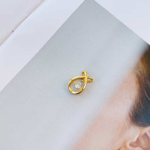 Xingyin Old Phoenix Quality 18K Gold Pendant Women's Gold Necklace Single Pendant Single Pendant Without Chain Au750 Yellow 18k Gold Pendant Crown