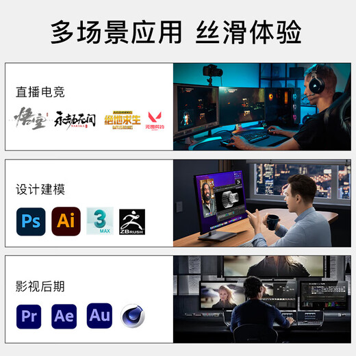 ASUS (ASUS) 5060 host RTX 5050 graphics card complete machine 14600KF assembled computer mini portable mini small chassis AI e-sports game desktop DIY complete machine itx host 14600KF + ASUS RTX 5060 configuration six