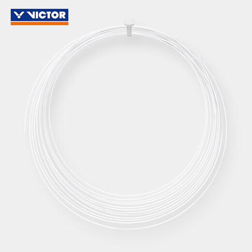 VICTOR Victory Badminton String Highly elastic controllable elastic badminton racket string VBS-66N A (white)
