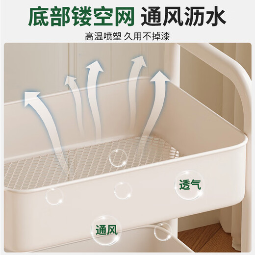 Shanshan Wood Art Mobile Bookshelf School Bag Storage Rack Under Desk Storage Rack Home Toy Trolley Office Bag Rack
