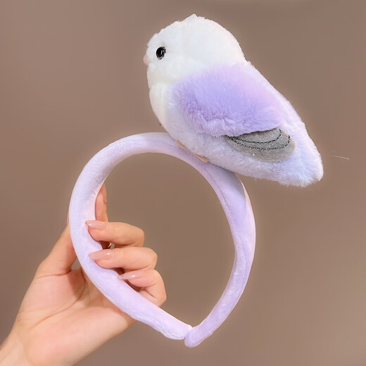 Zuoou cartoon parrot headband for women, cute bird, super cute headband, funny and fun photo props, hairpins, hairpins, hairbands, bird headbands