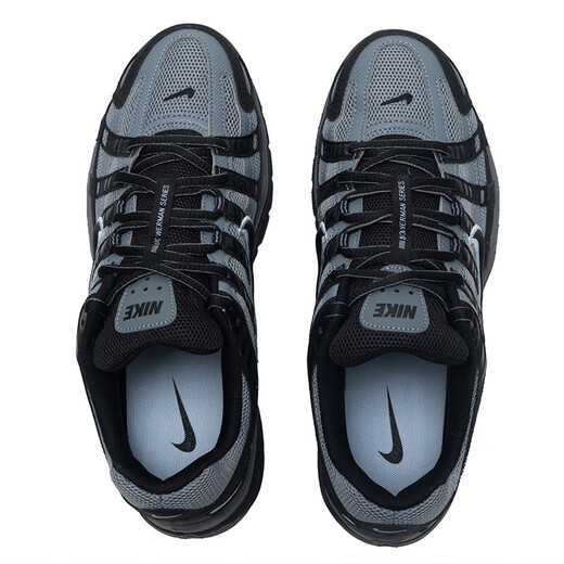 Nike (Nike) Chaussures décontractées Chaussures masculines 2025 Summer New Sports Chaussures P-6000 Daddy Chaussures Chaussures de course Absorbing If6199-003 Black Grey 39