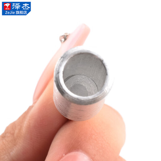 Zejie C45 air-opening circuit breaker electric meter special copper-aluminum connector transition connection aluminum wire nose pin terminal block air-opening copper-aluminum pin crimping model DTLC-10 No Specifications