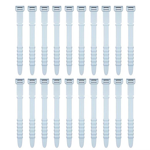 Creative fishbone silicone cable manager, data cable storage tie, headphone cable winder, anti-loss soft rubber strap, cable fixer, storage cable tie, fishbone silicone cable manager, 1 random color