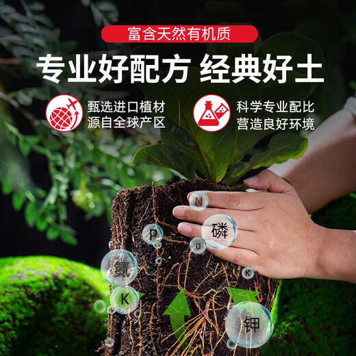 Peat nutrient soil, universal soil for flower cultivation, household vegetable soil, special soil for succulent orchids, soil for flower cultivation, peat light soil - 5 liters - organic fertilizer added