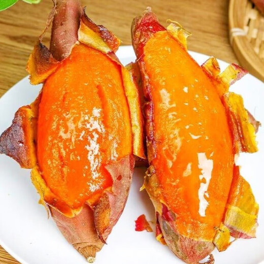 Authentic Tobacco Potato No. 25 Oil-flowing Honey Roasted Sweet Potato Sweet Potato Origin Straight-haired Sweet Potato Net Weight 3Jin Jin equals 0.5kg Single fruit 50-150g