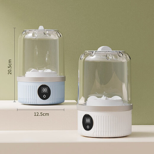 Xiaomi baby series washing machine mini new rechargeable underwear socks portable wireless small student dormitory laundry cup white silver ion/wireless battery life/3-speed mode