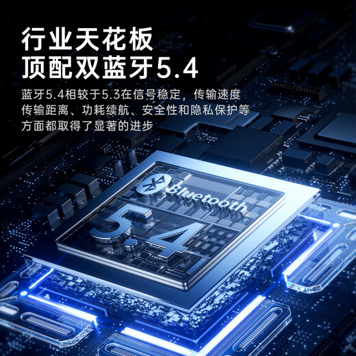 HAMANFER German Brand Voice of Berlin/Top New Bluetooth Headset Ear Clip Type Open True Wireless In-Ear Game Sports Call Noise Reduction Suitable for Apple Huawei Starry Sky Black Panoramic Surround Sound丨Cloud Sense Wearing