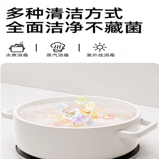 He Jiagong Japan Manhattan hand ball baby silicone teether molar stick baby chewing gum toy anti-eating Lalale-red 6-point teether-suction cup fixation-traction