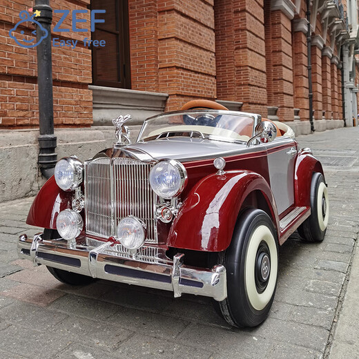 EZF Rolls-Royce Детские электромобили Мужчины и женский дистанционное управление Подарок для игрушечного автомобиля для парня подарка на день рождения красная краска 12V14 литиевая батарея + многофункциональный пульт дистанционного управления + электрический привод