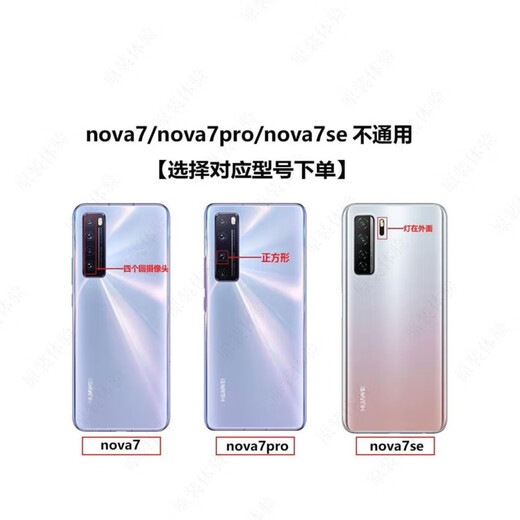 Huawei (HUAWEI) suitable for Huawei nova7 back cover glass original nova7pro back shell 7se mobile phone nove7 battery cover Huawei nova7 bright black deputy factory back cover + frame + auxiliary materials