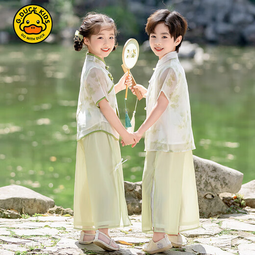G.Duckkids Little Yellow Yellow Duck Boy and Girls в китайском стиле.