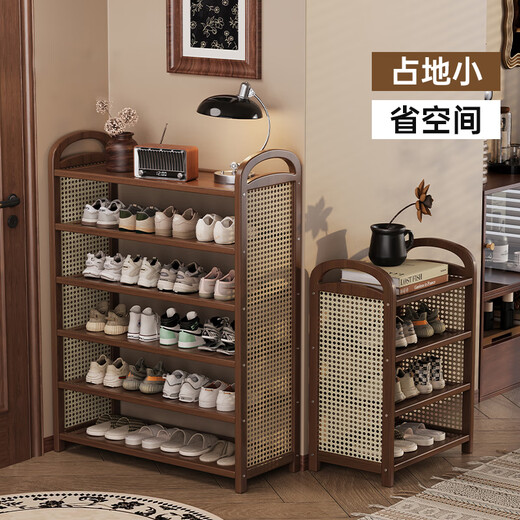 Yimo shoe rack doorway multi-layer home living room small simple shoe cabinet entrance entrance storage rack 4 layers 70