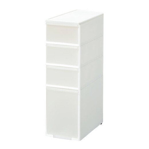Likuai narrow gap storage cabinet imported from Japan overall cabinet drawer type bathroom storage rack four-layer storage cabinet