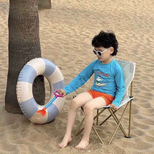 Boys' swimsuit 2025 new children's summer split swimsuit sun protection quick-drying swimsuit surfing suit seaside vacation kitten surfing swimsuit 100 cm