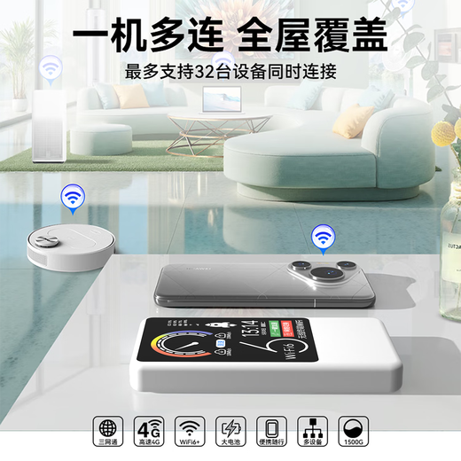 Feiyi disponible en Xinjiang, Tíbet y Yunnan Tarjeta de red inalámbrica wifi6 portátil 5G enrutador portátil tráfico ilimitado red de banda ancha oficial auténtico modelo 2025 a nivel nacional 10000 mAh versión inteligente 38 núcleos universal a nivel nacional