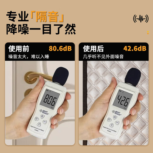 Yizhi special soundproof curtains facing the street, thickened super silent soundproof curtains, blackout road professional sound insulation 30MM thick - acoustic grade road soundproof killer - double-effect noise reduction. For more sizes, please contact customer service for accurate customization (directly take a photo and the default will be the smallest)