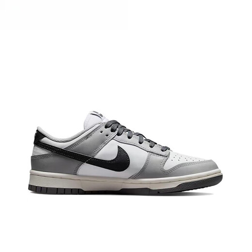 Nike Nike Dunk Low Women's Grey White White Retro Sports y Casual Top Shoes Dd- Grey Grey DD1503-117 38.5
