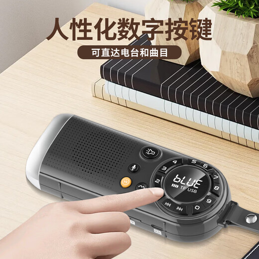 Jinzheng C20 radio for the elderly special plug-in card speaker flashlight lighting portable charging outdoor camping park multi-function music player plug-in card U disk portable small audio