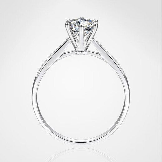 AVHE 18K gold set with artificially cultivated diamond ring, wedding ring, artificial diamond ring for women, wedding gift for Chinese Valentine's Day pairing ring, platinum crown micro-setting - diamond 2 carats, VVS clarity, number 9-20 circle can be remarked