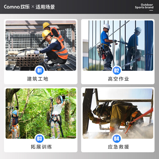 Kanle safety hook alloy steel carabiner quick-hang spring buckle buckle safety insurance dog chain buckle key ring lock top speed 10cm spring buckle 3 pieces