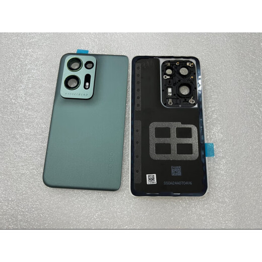 100,000+ people added to purchase, suitable for oppoFind N2 original back cover glass, find n2 original mobile phone back case, Findn2 original back cover, pine green, with frame lens