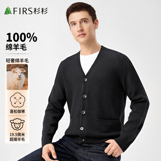 Shanshan 100 pure wool sweaters for men autumn and winter 2025 new warm autumn clothes business casual sweaters for men