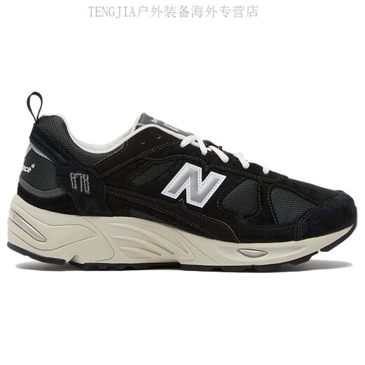 New Balance878 cómodo y sin deslizamiento bajo Tops Men y mujeres Negro D Ancho 3 36