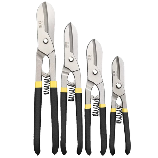 JCZS German brand iron scissors industrial-grade powerful shears keel scissors aviation scissors stainless steel aluminum buckle plate special scissors large industrial-grade German-style iron scissors 14 inches