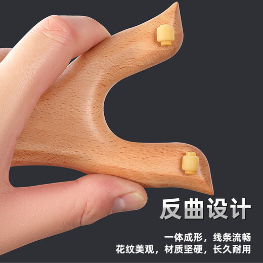 四万公里弹弓户外成人儿童实战高精度传统实木弹弓架子木叉子皮筋泥丸套装