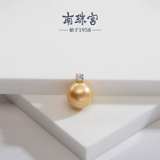 Nanzhu Palace Nanyang Gold Beads Bracelet Pendant Gold Beads High Quality Set Gift Box Elegant and Luxurious Gift Bracelet Pendant Earring Set Gift Box