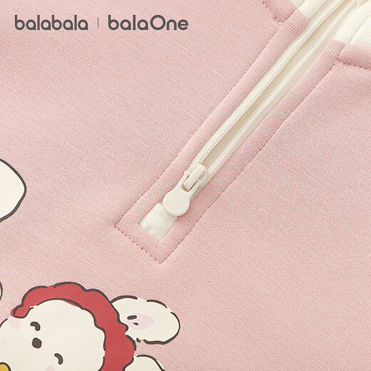 Ropa para niños de Balabala trajes para niños para niñas y niños sets de dos piezas 2025 ropa de otoño e invierno nueva para ropa para niños lindos y lindos trajes rosas 60055 100