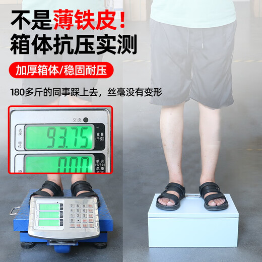 Customized three-phase four-wire electrical box assembly, low-voltage complete distribution box, street light lighting control box, primary and secondary construction site box, three-phase configuration 1 (Hangzhou People)