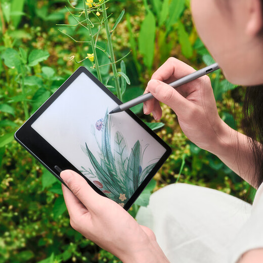 BOOX文石电纸书Leaf5C 7英寸彩色墨水屏电子书阅读器电子纸 森林绿 便携阅读看书漫画办公本平板电脑 