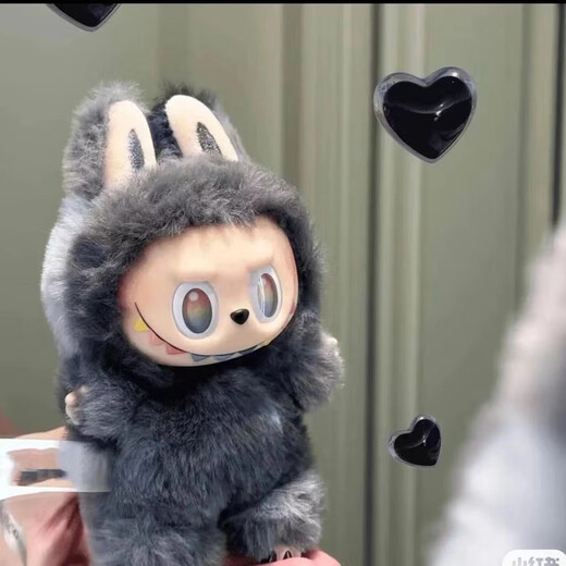 POPMar前方高能labubu3.0拉布布三代搪胶脸公仔毛绒手办玩具国版 3.0-指定款【隐藏-本我】