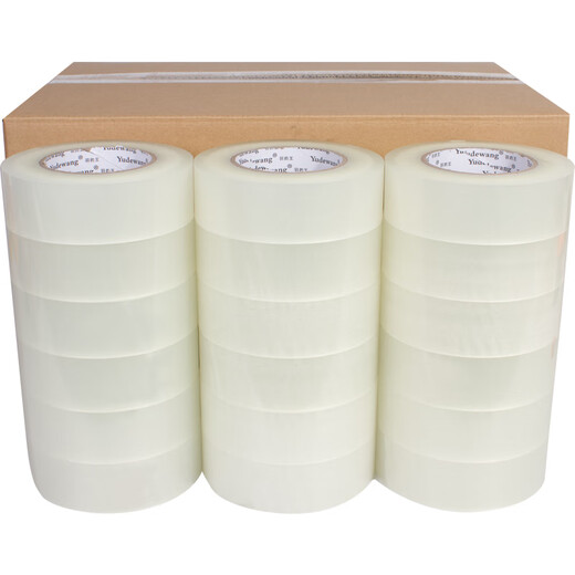 Yang Shengfu Transparentes Klebeband Express -Verpackung Versiegelband Großer Rollen -Versiegelungsbandpapier Beige Breite 4.56.0 Klebebandbreite 35 Dicke 20 lange 12048 Rollenschmale Stil transparenter Weiß