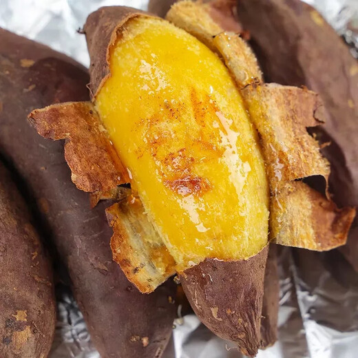 Jingdida Shandong Maoshan Durian Sweet Potato net weight 9Jin Jin is equal to 0.5kg, single fruit 100g+ soft, waxy and sweet, straight from the source