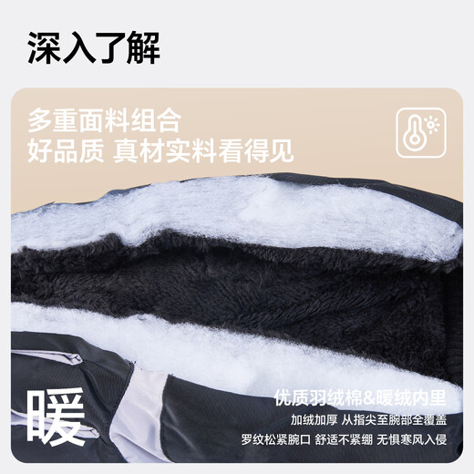 Misión UV Guantes cálidos para mujeres en otoño e invierno a prueba de viento y protección en frío más ciclismo de esquí de terciopelo y conducir guantes de pantalla táctil de bicicleta eléctrica