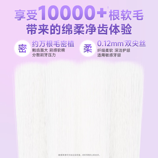 2 pcs of Double Plus soft-bristled toothbrushes with wide head and super soft bristles for sensitive gums, suitable for gum protection for adults, men, and women.